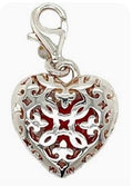 Thomas Sabo Heart Locket with a Hidden Red Heart Inside Charm