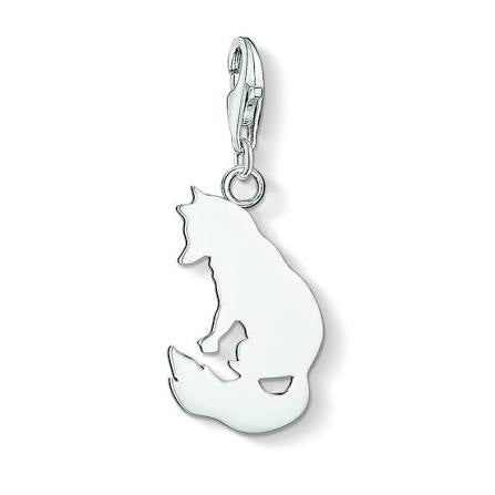 Thomas Sabo Sterling Silver Fox Charm