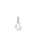 Thomas Sabo Sterling Silver Fish CZ Charm
