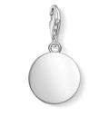 Thomas Sabo Sterling Silver Plain Round Disc Charm