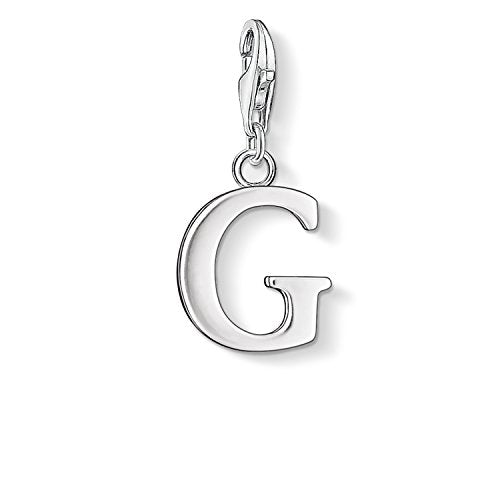 Thomas Sabo Sterling Silver Alphabet Letter G Charm