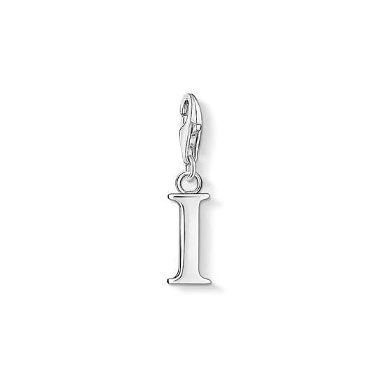 Thomas Sabo Sterling Silver Alphabet Letter I Charm