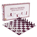 Talking Tables Chess & Checkers Set Classic Games