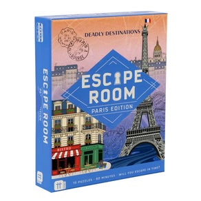 Talking Tables Escape Room Paris Edition Crime Solving Game