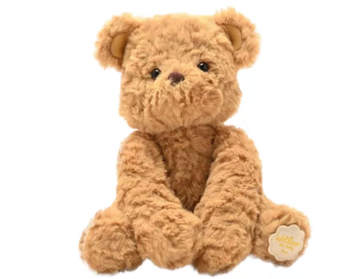 Softies William The Plush Sitting Brown Teddy Bear 22cm