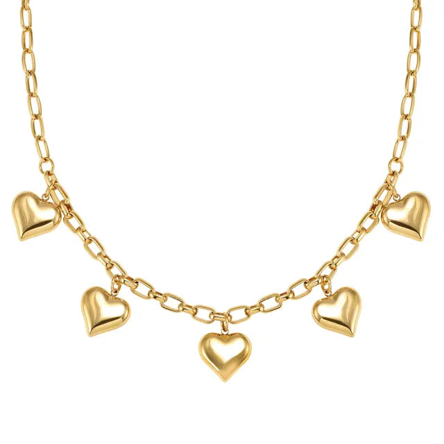 Nomination Wear&Style Yellow Gold Double Chain Necklace