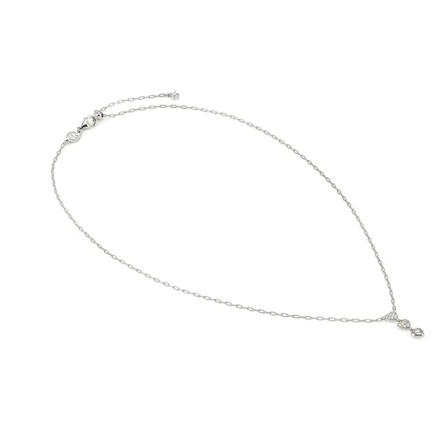 Nomination Precious Moves Heart Silver Necklace With 3 Hearts