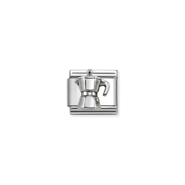 Nomination Classic Oxidized Moka Pot Compassable Link