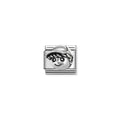 Nomination Composable Classic Oxidized Silver Boy Link
