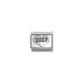 Nomination Composable Classic Oxidized Silver 2027 Heart Link