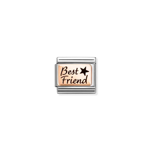 Nomination Classic Rose Gold Best Friends Composable Link