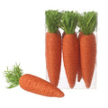 Single Straw Carrot Decoration