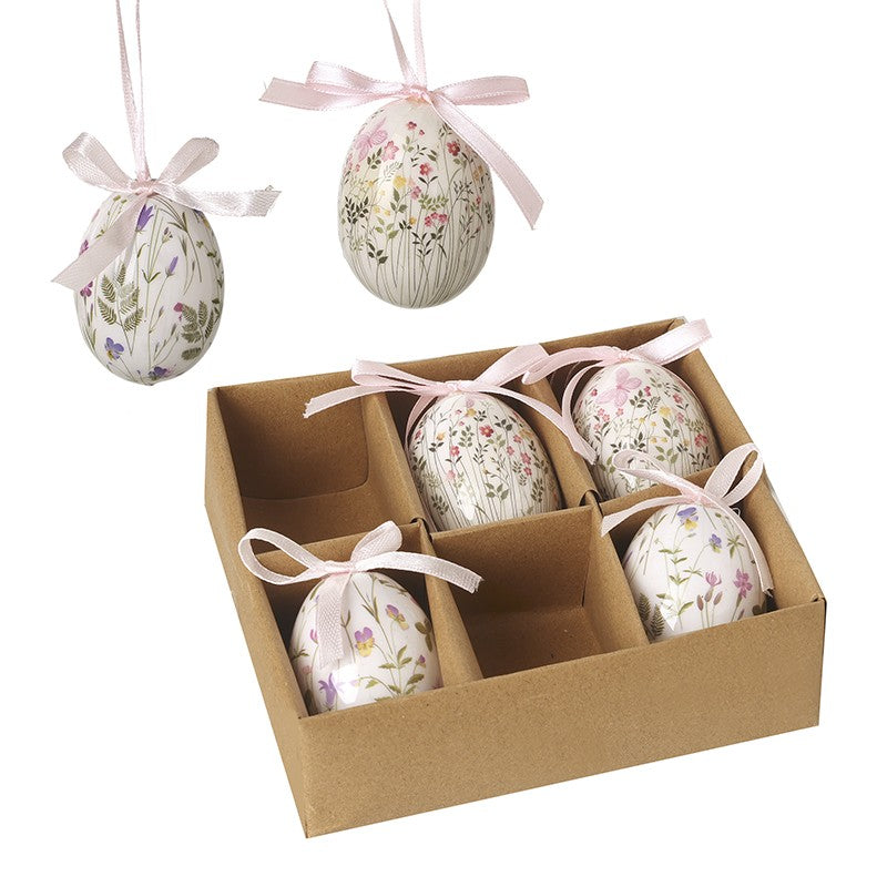 Hanging Patterned Egg Ornament
