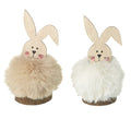 Fluff Ball Bunny White