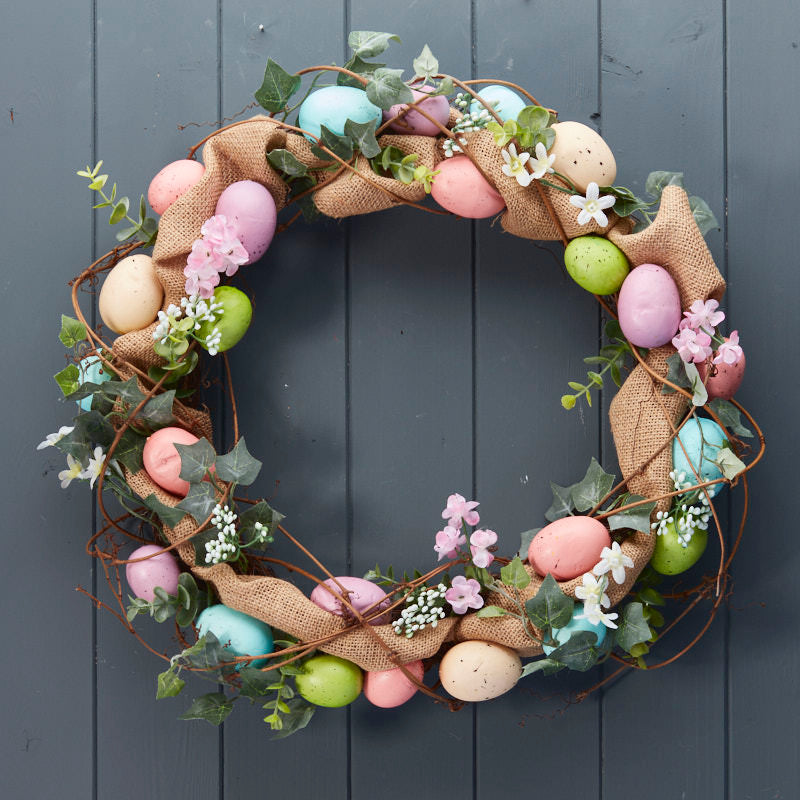 Easter Egg Wreath 44cm