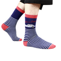 Mr Sparrow Navy Dad’s a Classic Sock