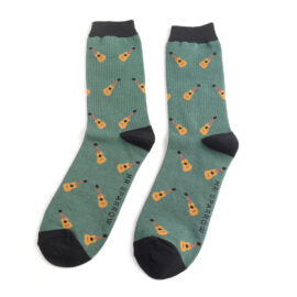 Mr Sparrow Green Acoustic Guitar Socks