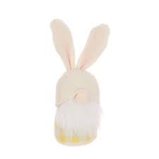 Easter Yellow Gingham Mini Mr Gonk