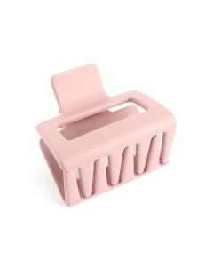 Pink Mini Rectangle Hair Claw Clip