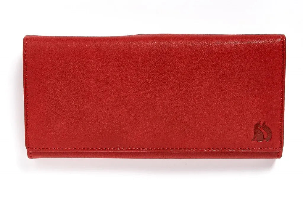 Foxfield Buttermere Clasp Purse Red