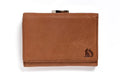 Foxfield Grasmere Clasp Purse Tan