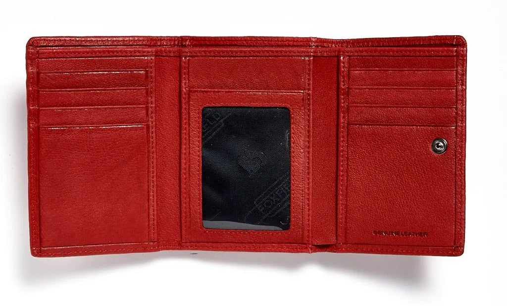 Foxfield Grasmere Clasp Purse Red