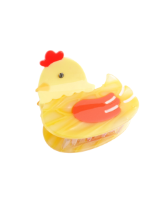 Yellow Chicken Hair Claw