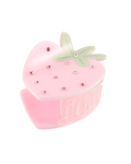 Pink Strawberry Hair Claw Clip