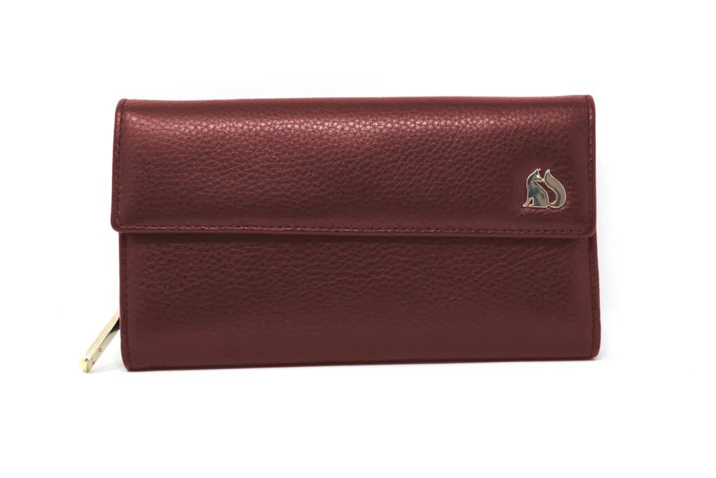 Foxfield Cartmel Bouth Purse Oxblood