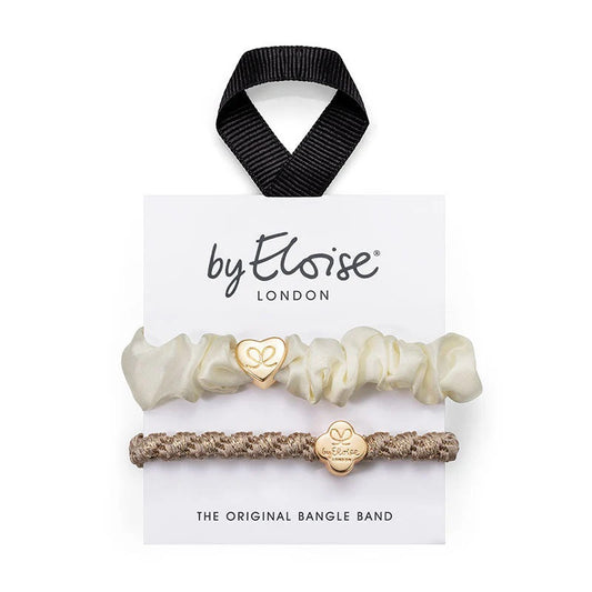 Cream And Gold Two Ways To Bangle