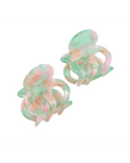 Green Little Claw Clips Twin Pack