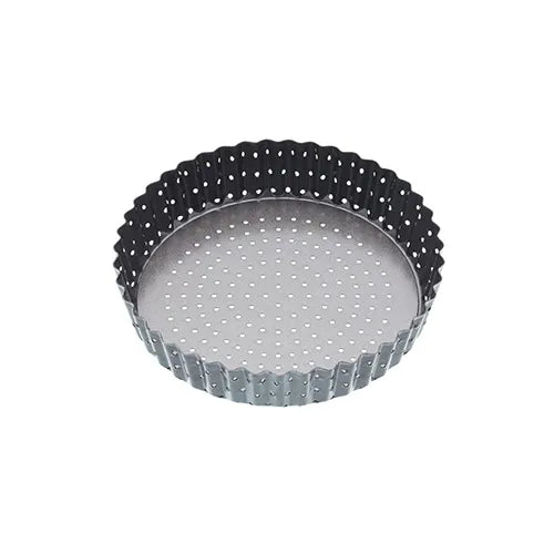 MasterClass Crusty Bake Non-stick Fluted Round Quiche Tin, 18cm