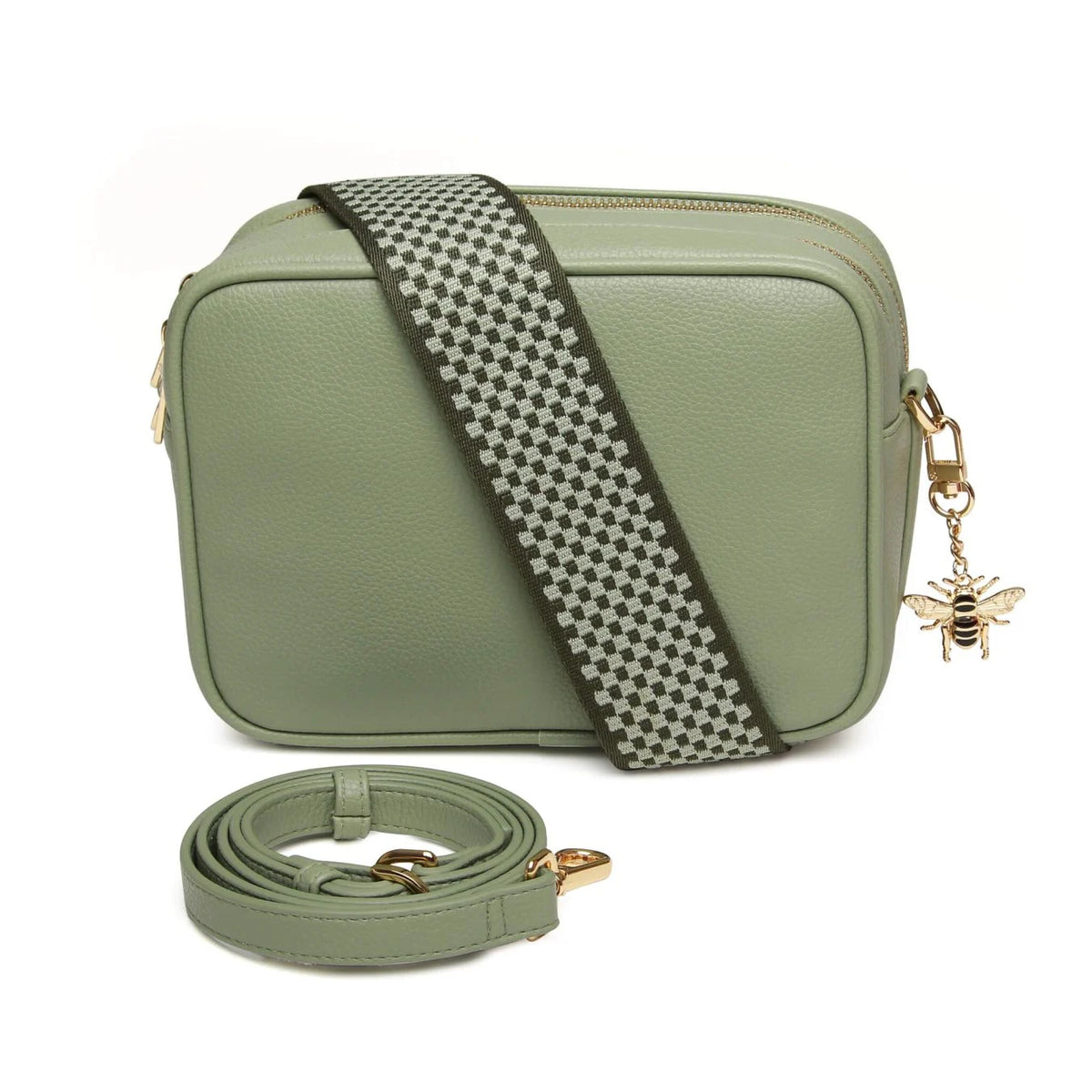 Alice Wheeler Pistachio Pimlico Cross Body Bag