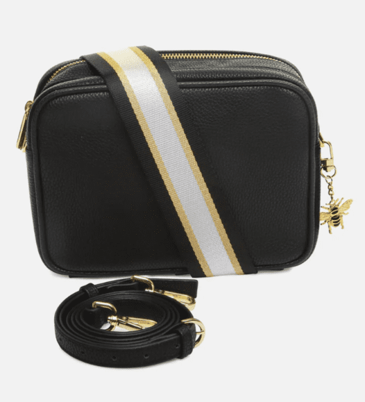Alice Wheeler Black Soho Crossbody Bag