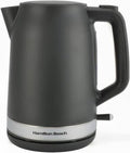 Hamilton Beach Ella kettle Matte Charcoal 1.7L
