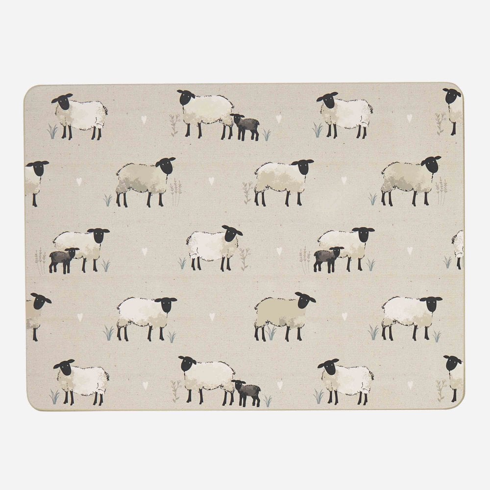 Cooksmart Highland Sheep Placemats Set of 4
