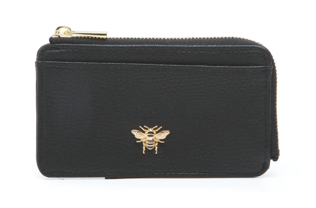 Alice Wheeler Black Bath Coin Card Purse