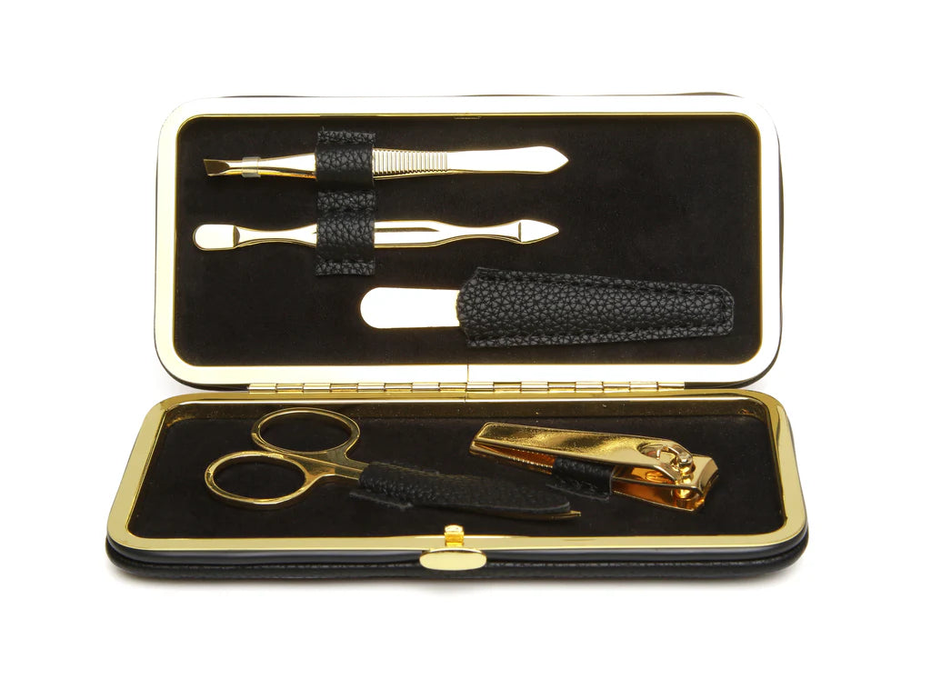 Alice Wheeler Black 5pc Manicure Set