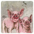 Alex Clark Pinkie And Perky Coaster