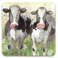 Alex Clark Curious Cows Coaster