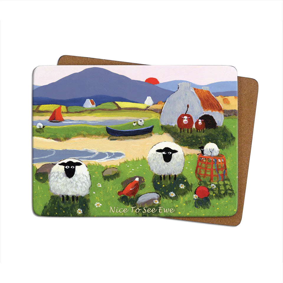 Thomas Joseph Nice To See Ewe Single Table Mat