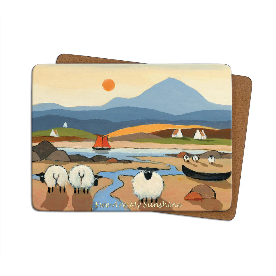 Thomas Joseph Ewe Are My Sunshine Single Table Mat