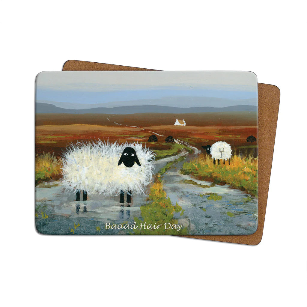 Thomas Joseph Baaad Hair Day Single Table Mat