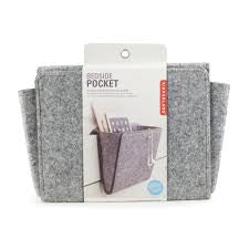 Kikkerland Bedside Caddy Felt