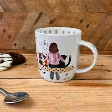 Alex Clark Crazy Cat Lady Mug
