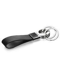 Fredbennet Black Leather Keyring