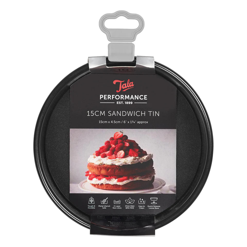 Tala Performance Sandwich Pan Loose Base 15 x 4.5cm