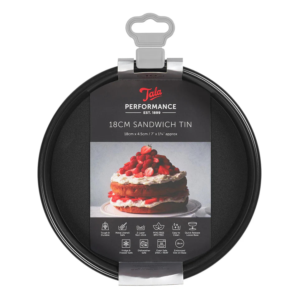 Tala Performance Sandwich Pan Loose Base 18cm