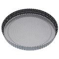 MasterClass Crusty Bake Non-stick Fluted Round Quiche Tin, 30cm