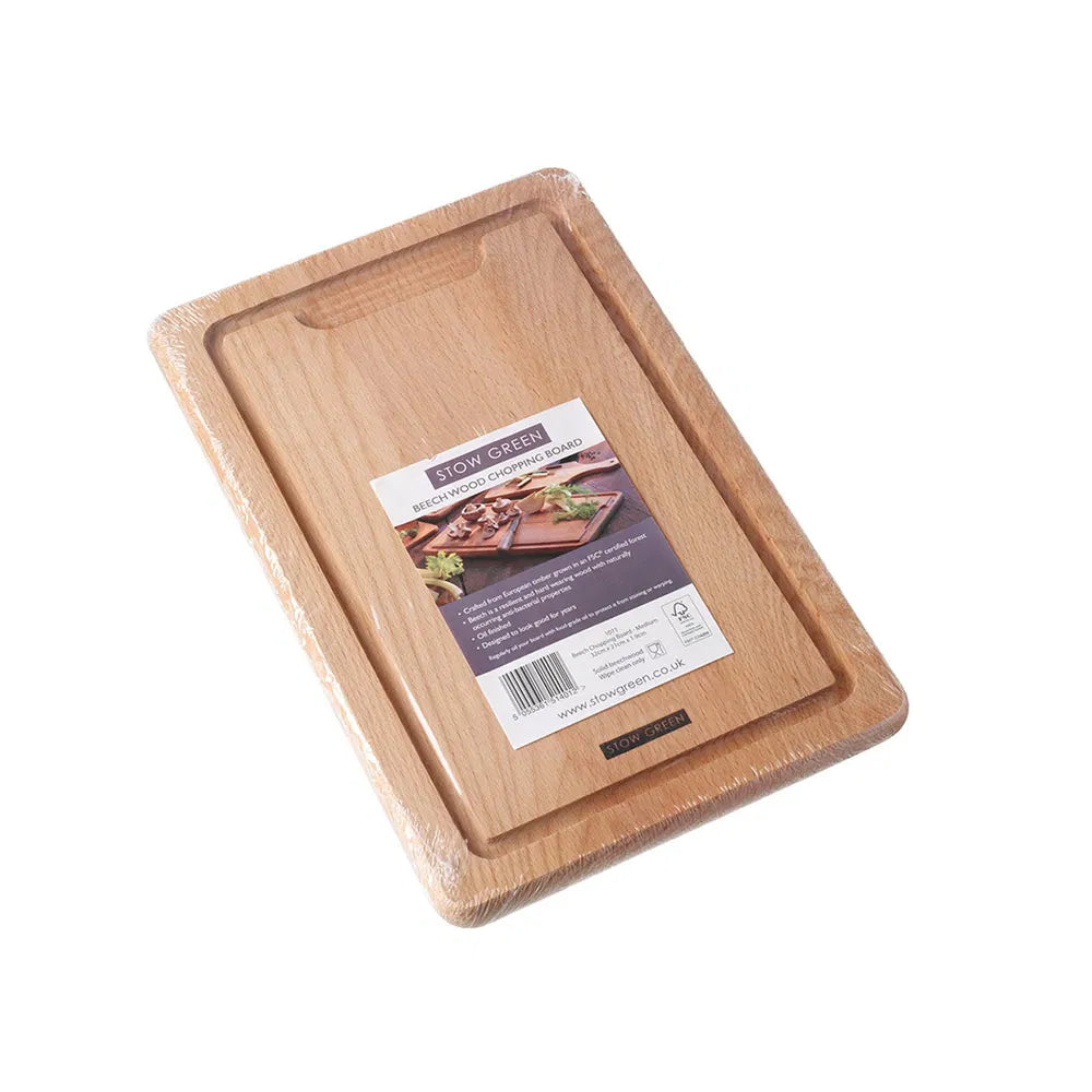Stow Green Beechwood Chopping Board Medium 32x21x1.9cm